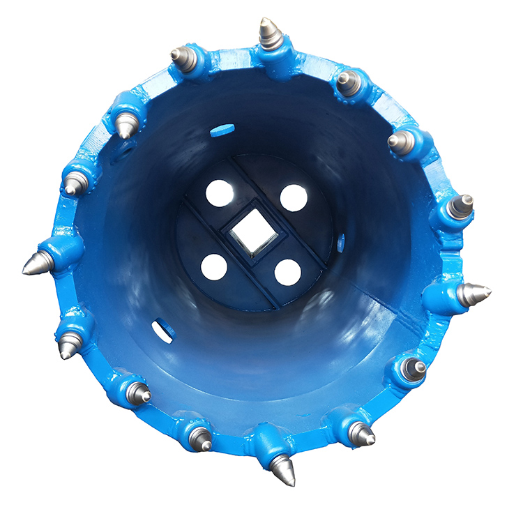 Core Barrel with Bullet Teeth Is One of The Most Common Rotary Drilling